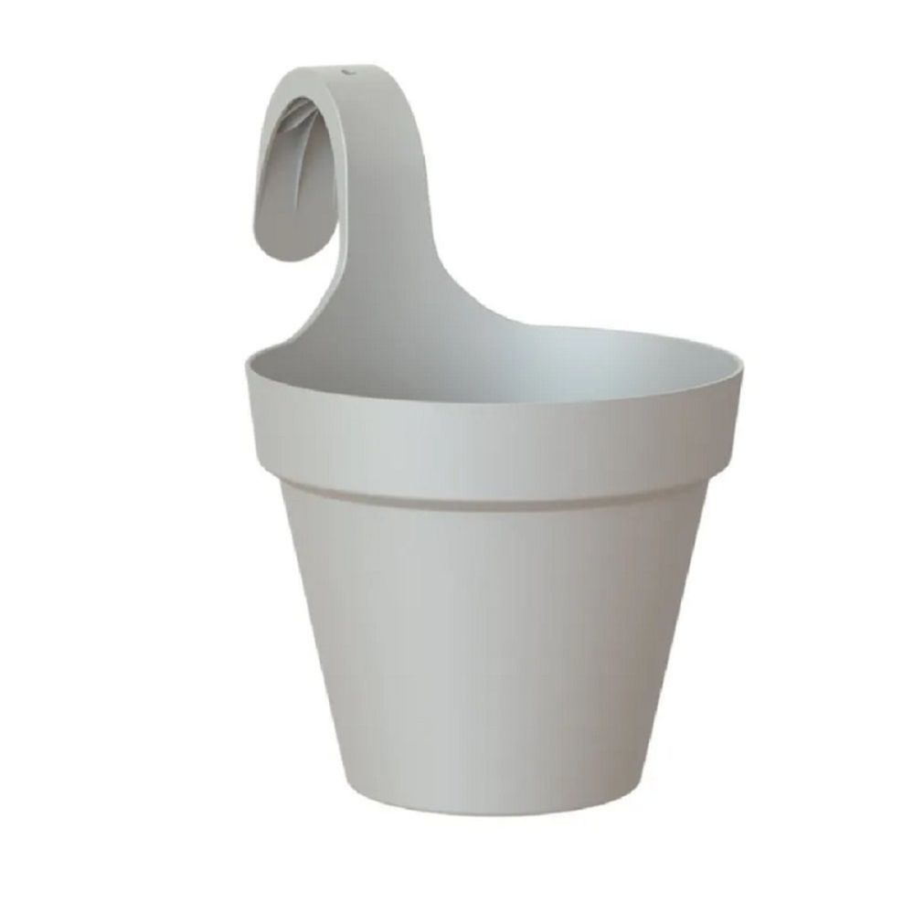 20cm Grey Capri Balcony Single Pot
